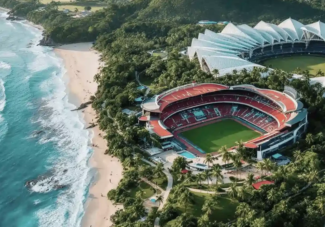 A modern marvel of Indian sports — the BCCI Cricket Stadium stands as a symbol of national pride, echoing with the roars of fans and the spirit of the game.