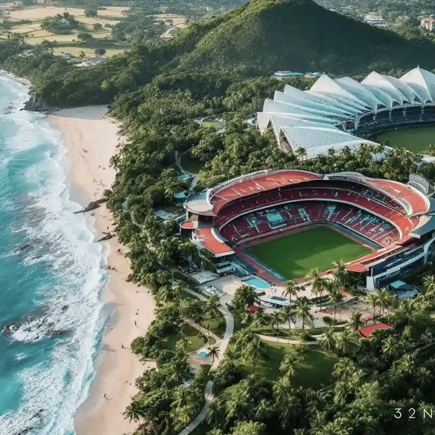 A modern marvel of Indian sports — the BCCI Cricket Stadium stands as a symbol of national pride, echoing with the roars of fans and the spirit of the game.